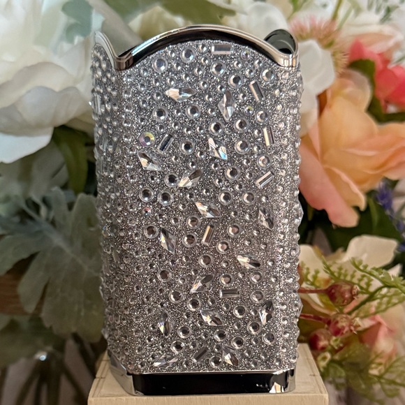 🆕🫧 BATH & BODY WORKS “SILVER TOSSED GEMS” FOAMING HAND SOAP HOLDER. BRAND NEW. - Picture 8 of 8